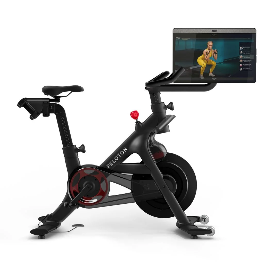 Peloton-Bike_Rotating-touchscreen